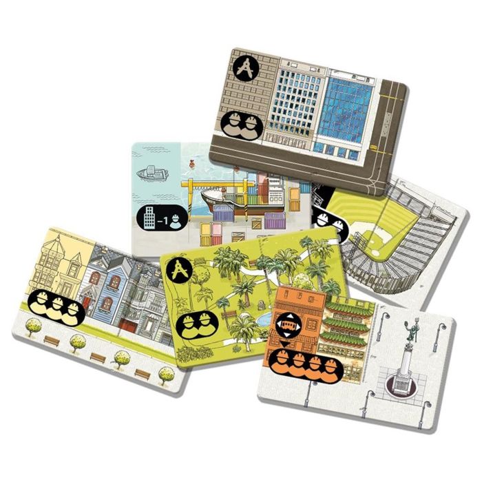 Rebel RESF01ES San Francisco Juego de Mesa para 12 años 1