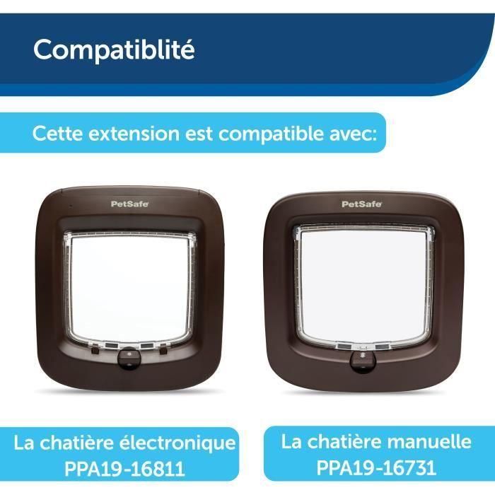Petsafe AUC1695976601208 Túnel de extensión para puerta con microchip, marrón 4 Petsafe AUC1695976601208 Túnel de extensión para puerta con microchip, marrón 4