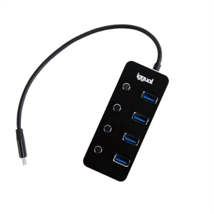 Hub USB iggual IGG318485 Hub USB iggual IGG318485