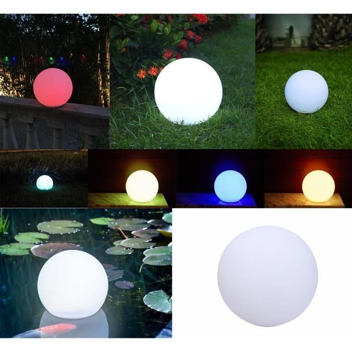 LUMISKY Bola de luz LED solar 30cm 3