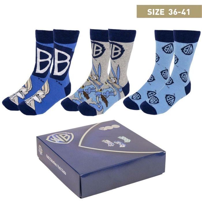 Pack calcetines 3 piezas warner 100 2 Pack calcetines 3 piezas warner 100 2