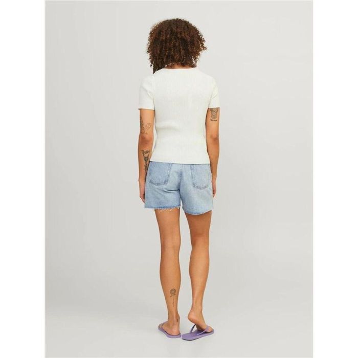 Camiseta de Manga Corta Mujer Jack & Jones 12252768-11-4201 TCX Beige (XS)