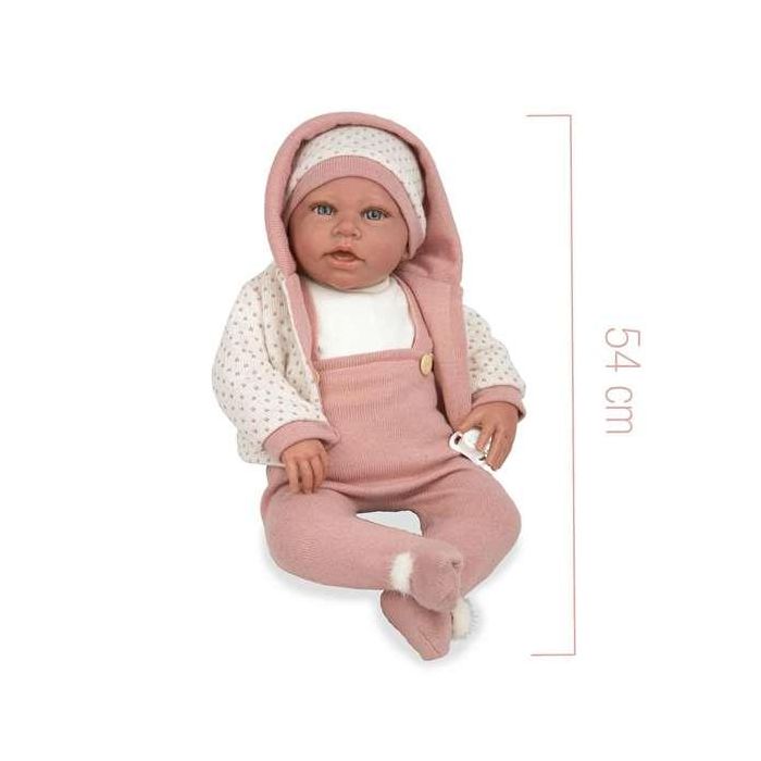Muñeca elegance 54 cm anuk rosa (muñeco de peso) 10 Muñeca elegance 54 cm anuk rosa (muñeco de peso) 10