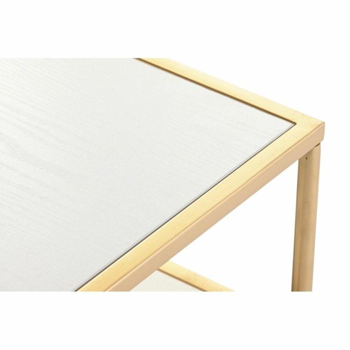 Mesa Centro Glam DKD Home Decor Dorado Blanco 55 x 45 x 110 cm 2