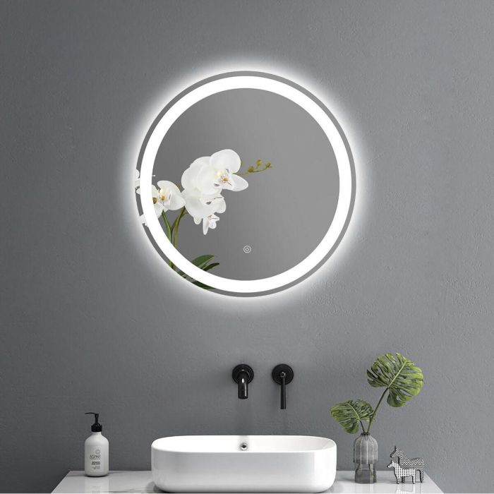 Espejo de pared Home ESPRIT Cristal 80 x 0,5 x 80 cm 2 Espejo de pared Home ESPRIT Cristal 80 x 0,5 x 80 cm 2