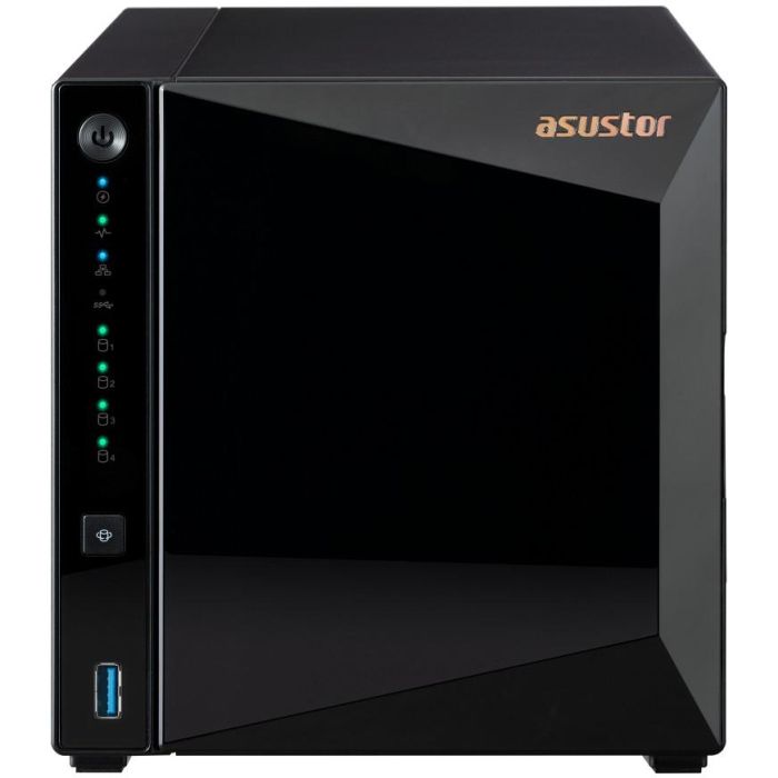 ASUSTOR DRIVESTOR 4 Pro Gen2 AS3304T V2 NAS Ethernet Negro RTD1619B con 2.5 Gigabit Ethernet y 2GB DDR4 RAM para Nube Personal 0 ASUSTOR DRIVESTOR 4 Pro Gen2 AS3304T V2 NAS Ethernet Negro RTD1619B con 2.5 Gigabit Ethernet y 2GB DDR4 RAM para Nube Personal 0