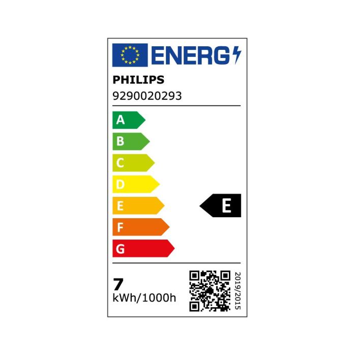 Bombilla esferica led e27 6,5w 806lm 4000k luz dia ø4,5x7,8cm philips 2