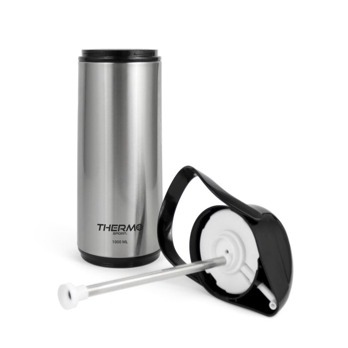 Termo de acero con dispensador 1L Thermosport (6 Unidades) 4 Termo de acero con dispensador 1L Thermosport (6 Unidades) 4