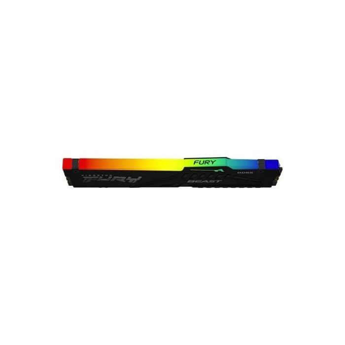 Memoria RAM Kingston FURY Beast RGB 32GB/ DDR5/ 6000MHz/ 1.4V/ CL30/ DIMM 2 Memoria RAM Kingston FURY Beast RGB 32GB/ DDR5/ 6000MHz/ 1.4V/ CL30/ DIMM 2