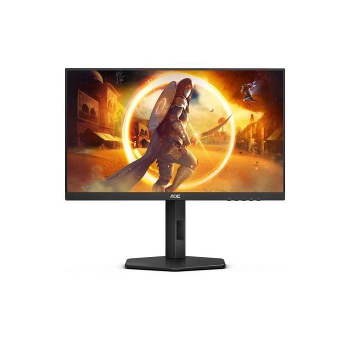 Monitor Gaming AOC 24G4X 23.8"/ Full HD/ 0.5ms/ 180Hz/ IPS/ Multimedia/ Regulable en altura/ Negro Monitor Gaming AOC 24G4X 23.8"/ Full HD/ 0.5ms/ 180Hz/ IPS/ Multimedia/ Regulable en altura/ Negro