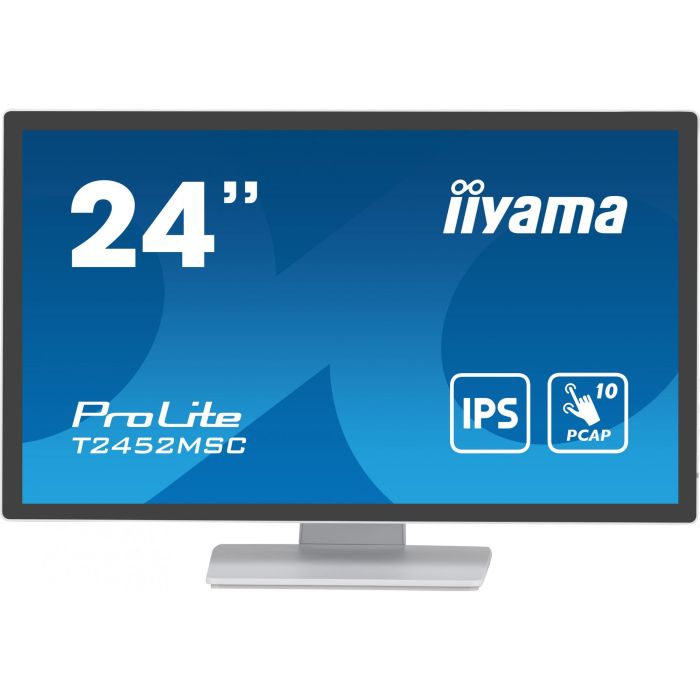 Iiyama Monitor Táctil 24" Full HD IPS, 1920x1080, 10 Puntos Táctiles, HDMI, DisplayPort, USB Hub, Altavoces (T2452MSC-W1) 1 Iiyama Monitor Táctil 24" Full HD IPS, 1920x1080, 10 Puntos Táctiles, HDMI, DisplayPort, USB Hub, Altavoces (T2452MSC-W1) 1