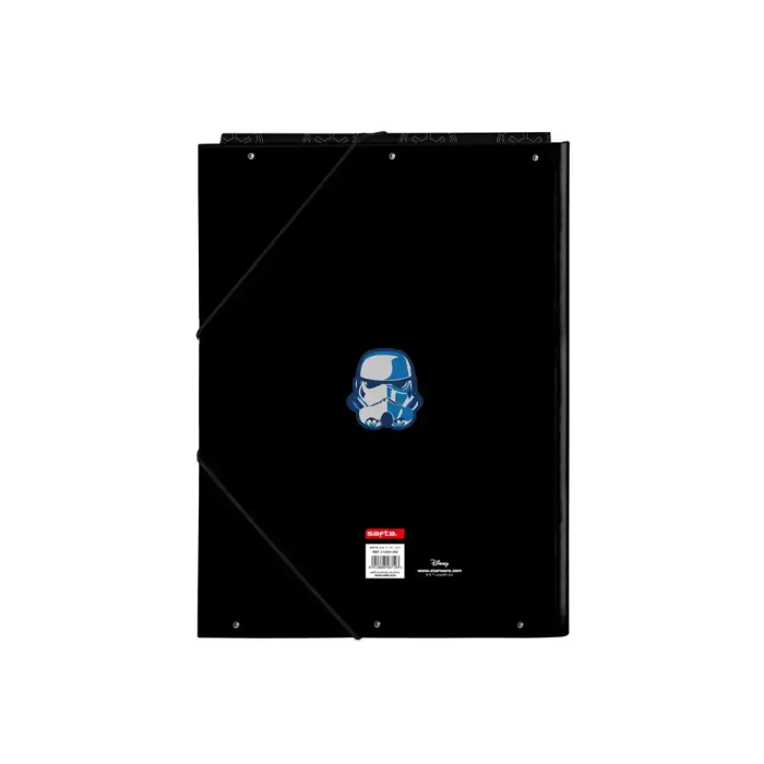 Carpeta de anillas Star Wars Rebellion Negro A4 26 x 33.5 x 2.5 cm 1