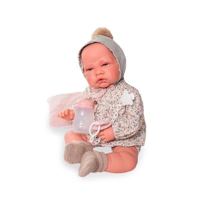 Muñecas Antonio Juan 33001 Muñeca Recién Nacida Lúa 42cm, Cuerpo Blandito Vinilo Articulada, Pelele y Gorrito Pompón +3 años 1 Muñecas Antonio Juan 33001 Muñeca Recién Nacida Lúa 42cm, Cuerpo Blandito Vinilo Articulada, Pelele y Gorrito Pompón +3 años 1