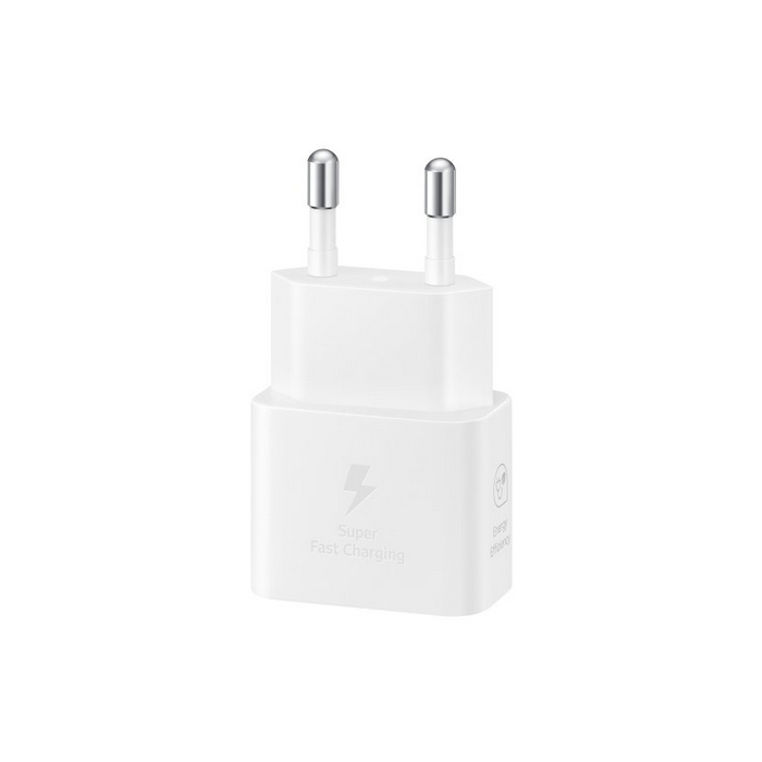 Samsung EP-T2510XWEGEU Cargador de Pared Rápido 25W con Puerto USB-C Blanco y Cable de Carga USB-C a USB-C Blanco 2 Samsung EP-T2510XWEGEU Cargador de Pared Rápido 25W con Puerto USB-C Blanco y Cable de Carga USB-C a USB-C Blanco 2