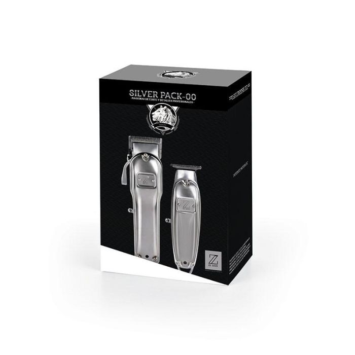 PACK MÁQUINAS DE CORTE PROFESIONAL TOP CUT TC-00 Y TCT-00 SILVER - Perfect Beauty, Inalámbricas, 300 Min Autonomía PACK MÁQUINAS DE CORTE PROFESIONAL TOP CUT TC-00 Y TCT-00 SILVER - Perfect Beauty, Inalámbricas, 300 Min Autonomía