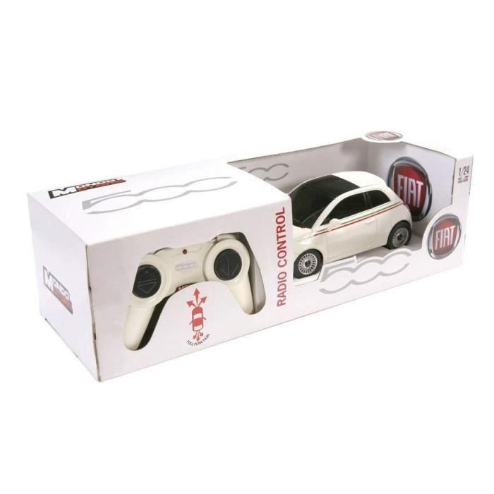 Coche de control remoto Mondo Motors 1:24 Nuevo Fiat - Chica - 500 R / C 1:24 - A partir de 3 años 3 Coche de control remoto Mondo Motors 1:24 Nuevo Fiat - Chica - 500 R / C 1:24 - A partir de 3 años 3