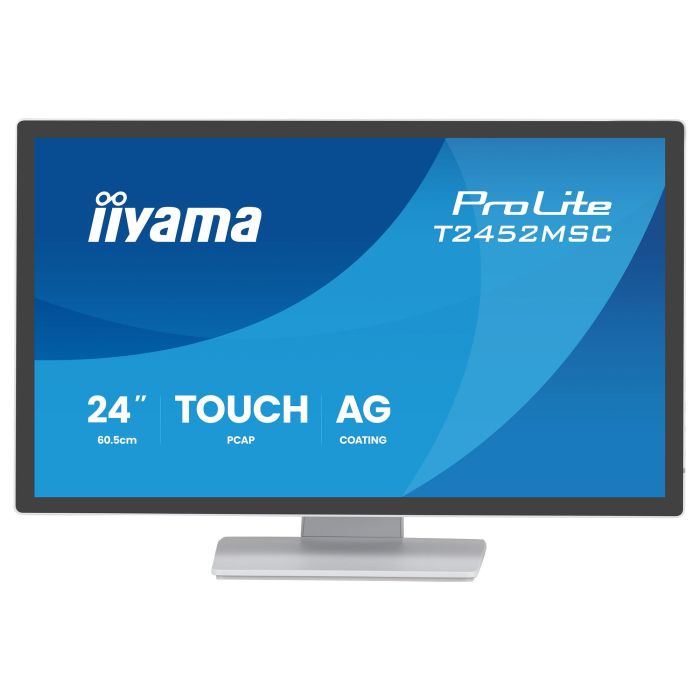 Iiyama ProLite T2452MSC-W1AG Monitor táctil IPS 60,5 cm (24") Full HD (1920x1080) 100Hz, 5ms, 400 cd/m², Blanco 12