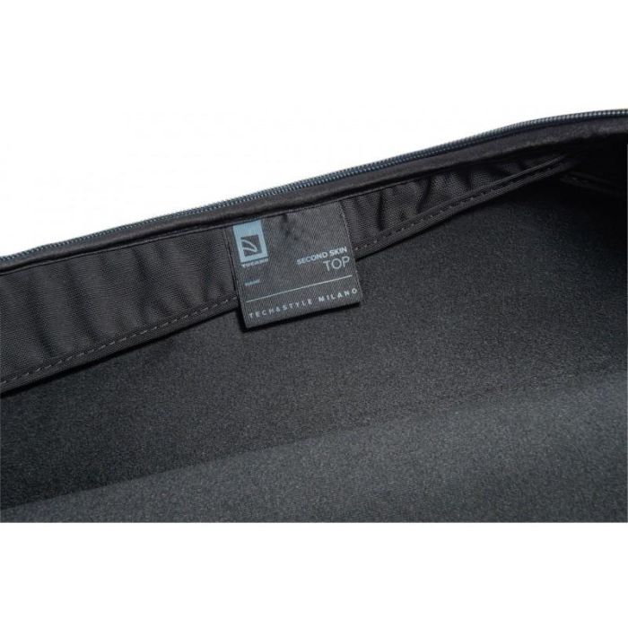 TUCANO Top Second Skin BFTMB16-B Funda de Neopreno para MacBook Pro 16", Azul, Resistente a Golpes y Rayones con Bolsillo Frontal