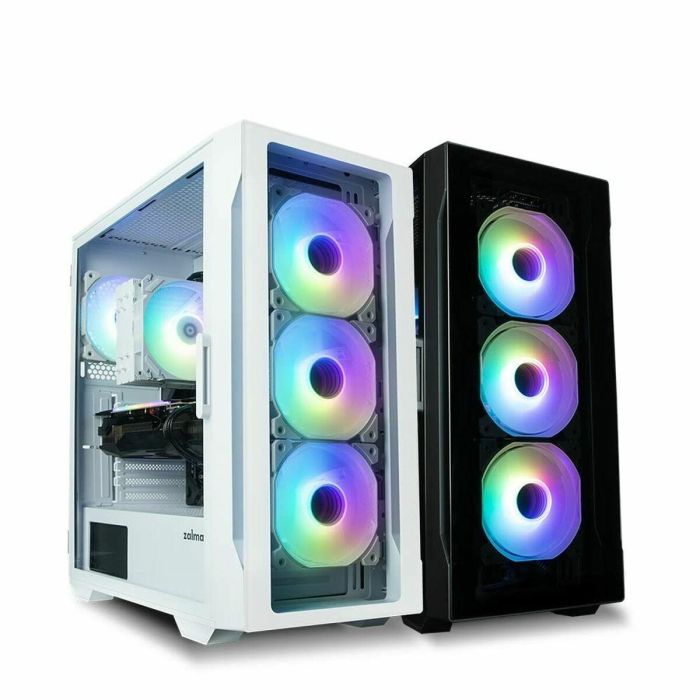 Zalman I3 NEO TG WHITE Carcasa de Ordenador Midi Tower PC Blanco Compatible ATX, micro ATX, Mini-ITX para Discos 2.5/3.5" 7