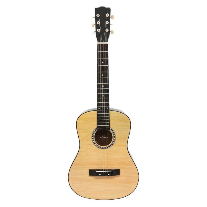 Lexibook Guitarra acústica de madera 91 cm con 6 cuerdas de nailon, bolsa de transporte, púa, correa y método de aprendizaje 5