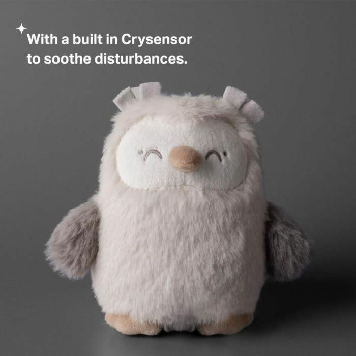 Tommee Tippee TOM5010415916488 Peluche Ayuda para Dormir Ollie The Owl con 6 Sonidos, Recargable USB, Lavable a Máquina y para Viaje 3