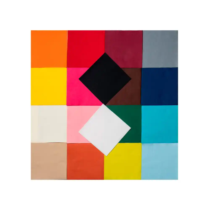 Pronappe Servilleta Celulosa Micro-Grofada 20x20 cm 2 Capas Blanco 50 Unidades 8