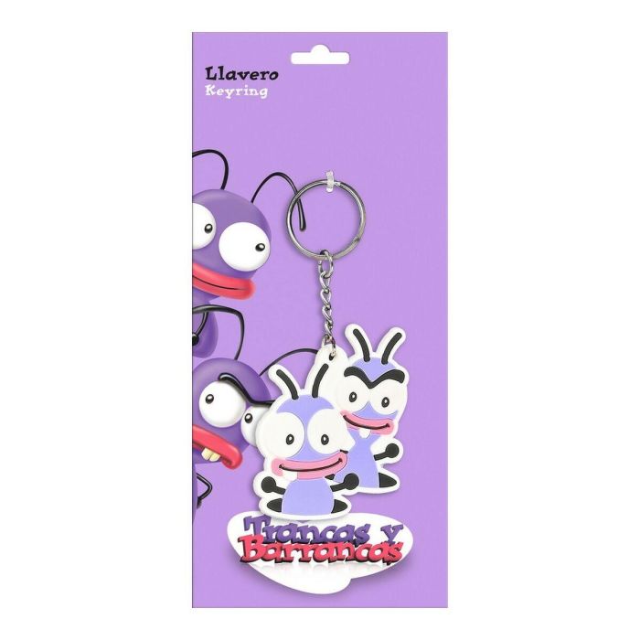 Llavero El Hormiguero Morado Negro (8 x 3 cm) 1 Llavero El Hormiguero Morado Negro (8 x 3 cm) 1