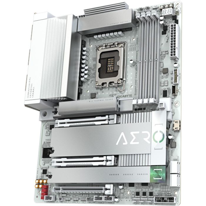 GIGABYTE Z890 AERO G Placa Base ATX Intel Core Ultra Serie 2 LGA 1851 DDR5 8800MHz Wi-Fi 7 3 GIGABYTE Z890 AERO G Placa Base ATX Intel Core Ultra Serie 2 LGA 1851 DDR5 8800MHz Wi-Fi 7 3
