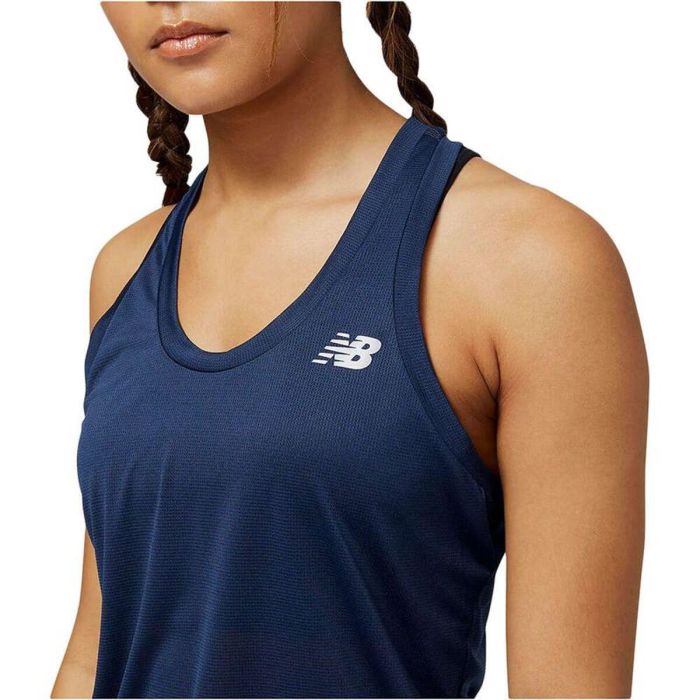 Camiseta de Tirantes Mujer New Balance Accelerate Negro 1