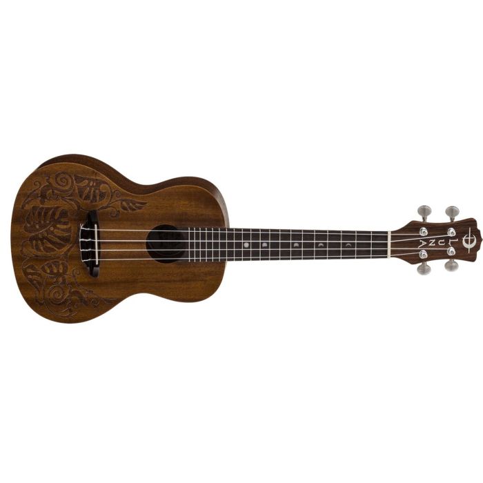 Luna Uke Lizard Mahogany Concert W/Gigbag