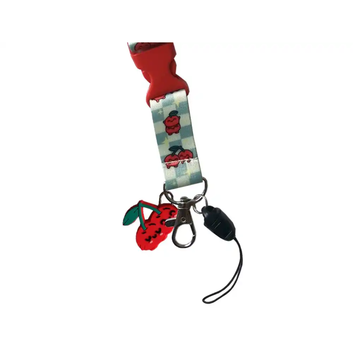 Mr. Wonderful Lanyard Cordon Universal Cerezas Divertido y con Estilo 1