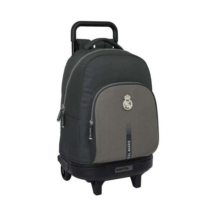 Mochila Safta Grande Con Ruedas Compact Extraible Real Madrid 3 Equipacion 24-25 450x330x220 mm Mochila Safta Grande Con Ruedas Compact Extraible Real Madrid 3 Equipacion 24-25 450x330x220 mm