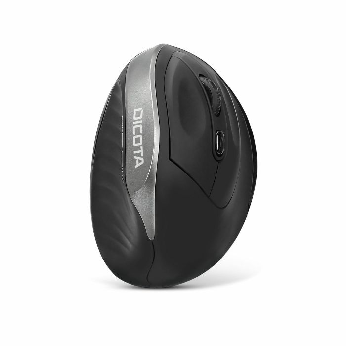 DICOTA D31981 Ratón ergonómico inalámbrico Bluetooth 1600 DPI para juegos Negro 0 DICOTA D31981 Ratón ergonómico inalámbrico Bluetooth 1600 DPI para juegos Negro 0