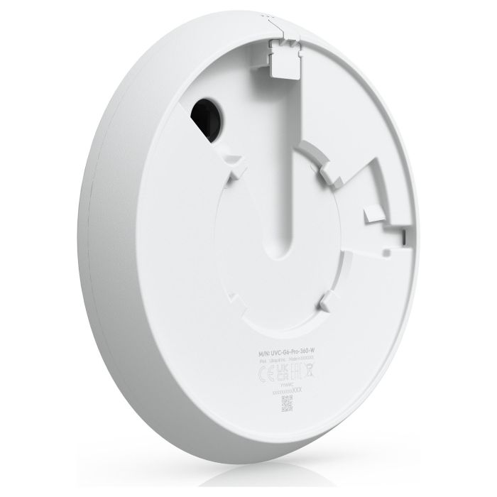 Ubiquiti UVC-G6-Pro-360-W - Cámara de Seguridad IP Interior y Exterior de 12 MP, Visión 360°, PoE+, Blanco, Techo/Pared, Resistente (IP66) 5