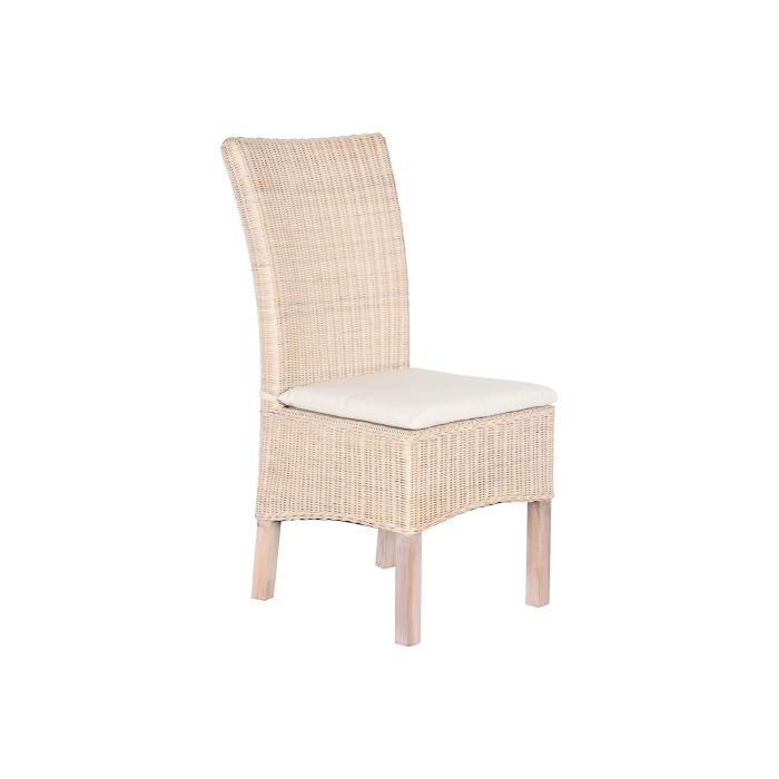 DKD Home Decor Silla Indonesia 1c24 Blanco Crudo Mimbre Mango 50 x 100 x 55 cm 0 DKD Home Decor Silla Indonesia 1c24 Blanco Crudo Mimbre Mango 50 x 100 x 55 cm 0
