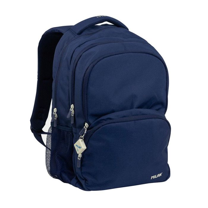 Mochila escolar con 4 cremalleras (25 l) serie 1918, azul marino milan Mochila escolar con 4 cremalleras (25 l) serie 1918, azul marino milan