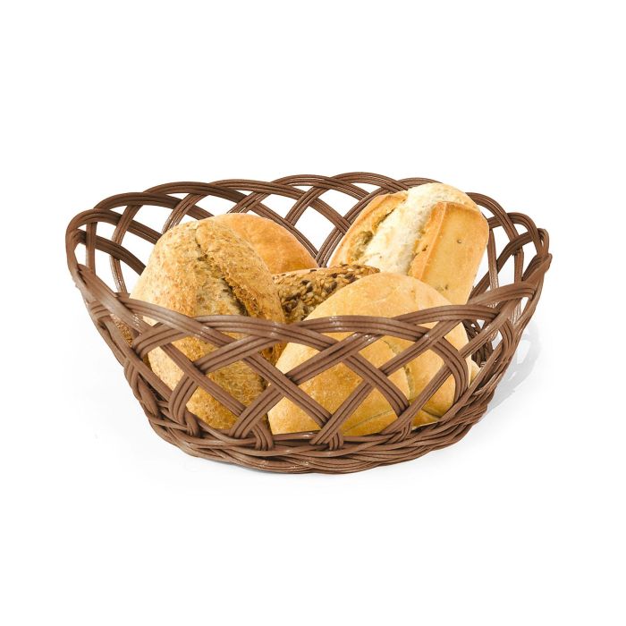 My Bar Cesta Pan Oval PP Rattan 26 cm x 20 cm x 8 cm 3