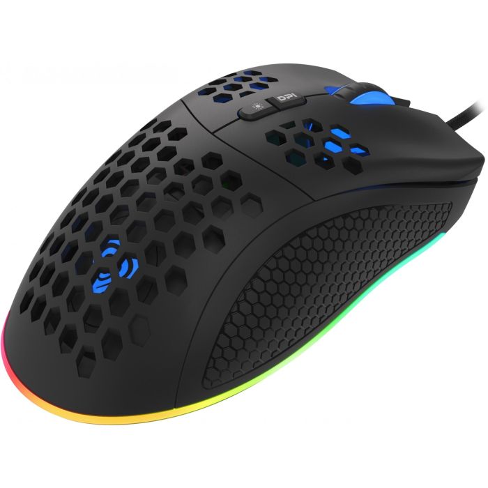 GENESIS Krypton 555 Ratón Gaming Óptico Pixart PAW3333 8000 DPI RGB Ultraligero 70g Ergonómico Mano Derecha USB 5 GENESIS Krypton 555 Ratón Gaming Óptico Pixart PAW3333 8000 DPI RGB Ultraligero 70g Ergonómico Mano Derecha USB 5