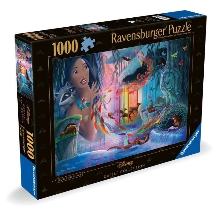 Rompecabezas de 1000 piezas de Pocahontas, Colección Princesas Disney, 14 años, Disney, 12001344, Ravensburger 5 Rompecabezas de 1000 piezas de Pocahontas, Colección Princesas Disney, 14 años, Disney, 12001344, Ravensburger 5