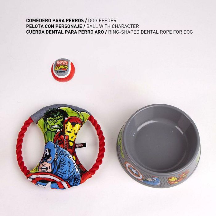 Set para mascotas juguete marvel 21.0 x 21.0 x 8.8 cm 2 Set para mascotas juguete marvel 21.0 x 21.0 x 8.8 cm 2