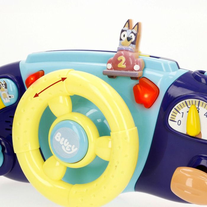 Color Baby Volante de Actividades Bluey con Sonidos y Luces para Bebés +18 Meses 4