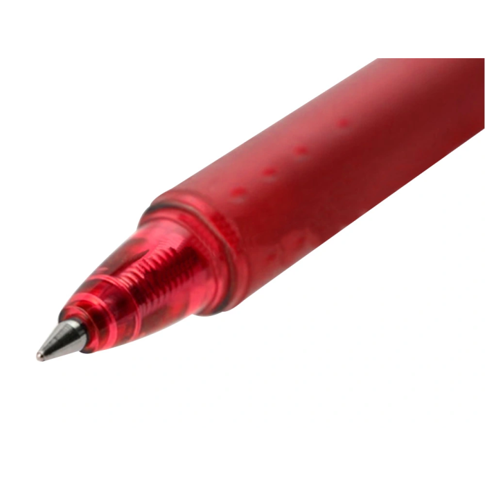 Pilot Bolígrafo Tinta Borrable Frixion Clicker 0.7 Rojo (Set de 12) Punta de Bola Retráctil Grip Antifatiga (Set de 12) 3