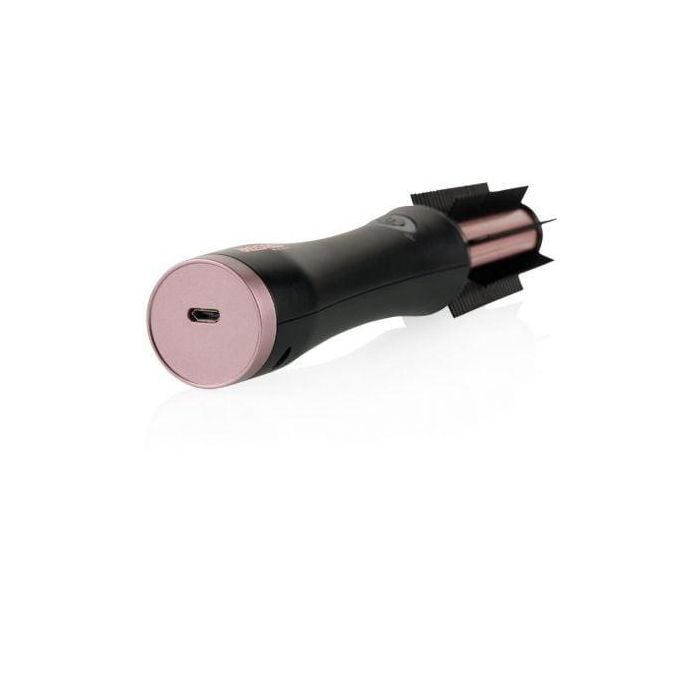Tristar HD-2503 Cepillo Alisador de Pelo Inalámbrico Portátil, Revestimiento Cerámico, 3 Temperaturas, Negro y Rosa 3