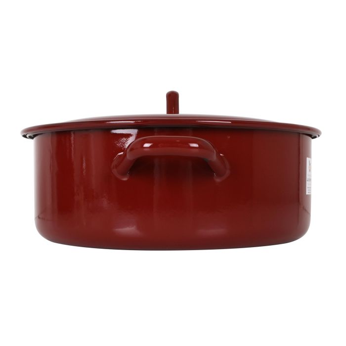 Cacerola Esmaltada con Tapa 28 cm - 6.8L Teja - La Estrella (6 Unidades) 2 Cacerola Esmaltada con Tapa 28 cm - 6.8L Teja - La Estrella (6 Unidades) 2