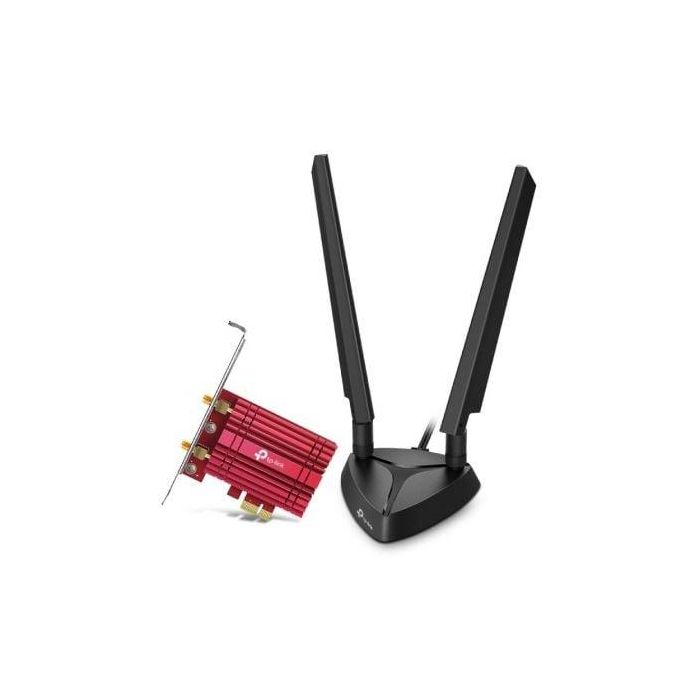 TP-Link Archer TXE75E Tarjeta de Red Inalámbrica Interna PCI Express Wi-Fi 6E 5400 Mbps Doble Banda con Bluetooth 5.2 para PC TP-Link Archer TXE75E Tarjeta de Red Inalámbrica Interna PCI Express Wi-Fi 6E 5400 Mbps Doble Banda con Bluetooth 5.2 para PC