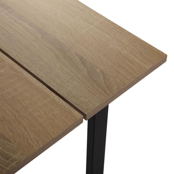 Mesa de Comedor Versa Collins Metal Melamina Madera MDF 75 x 80 x 164,5 cm 3