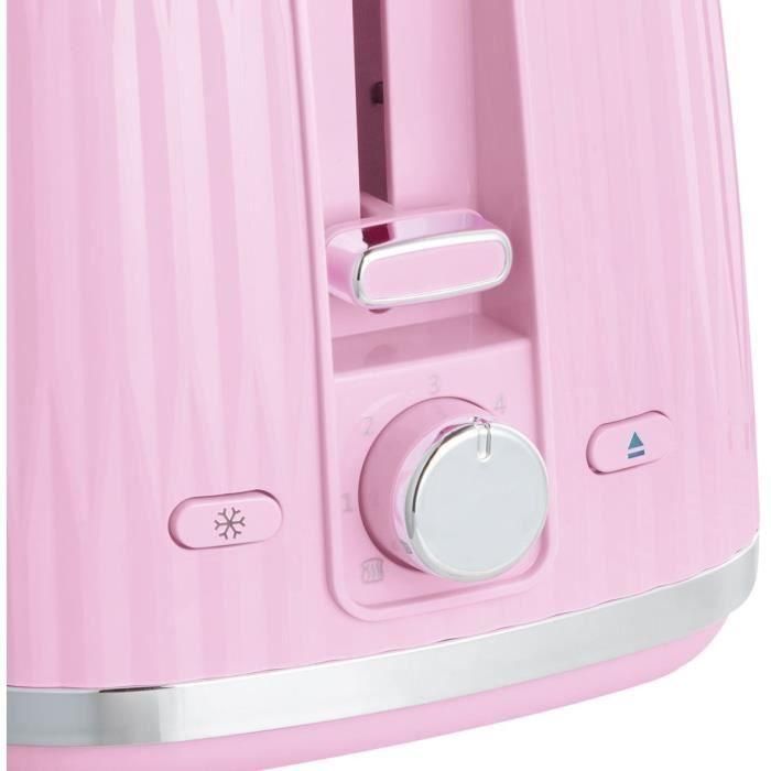 Tostadora - RUSSELL HOBBS - EDEN - 800 W - 2 ranuras - Frambuesa 2 Tostadora - RUSSELL HOBBS - EDEN - 800 W - 2 ranuras - Frambuesa 2