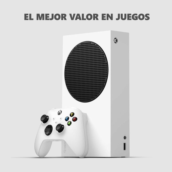 Microsoft XBO1735799441061 Consola Xbox Series S SSD 512 GB 100% Digital 4K Compatible 9