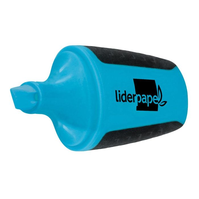 Rotulador Liderpapel Mini Fluorescente Azul 12 unidades 3