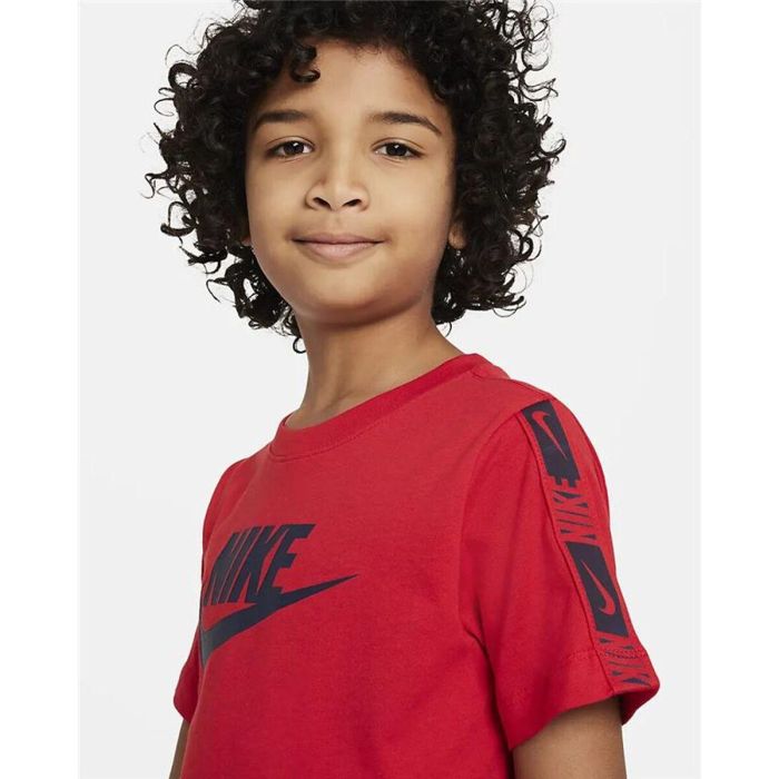 Camiseta de Manga Corta Infantil Nike Rojo 2